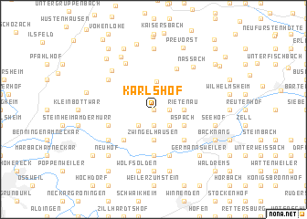 map of Karlshof