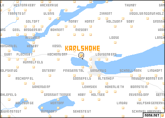 map of Karlshöhe