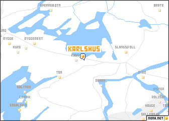 Karlshus (Norway) map - nona.net