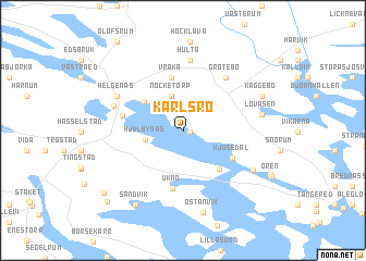 map of Karlsro