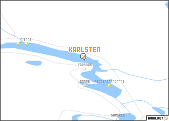 map of Karlsten