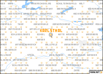map of Karlsthal