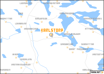 map of Karlstorp