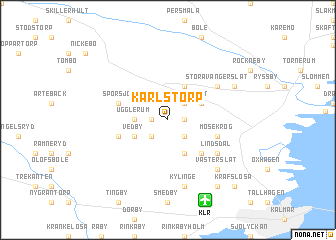 map of Karlstorp