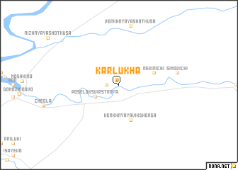 map of Karlukha