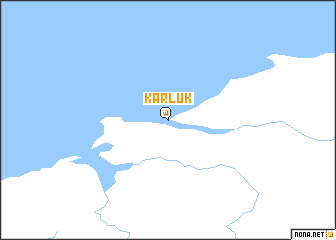 map of Karluk