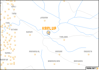 map of Karlup