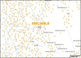 map of Kārluwāla