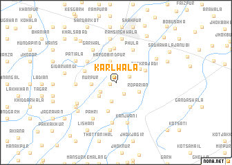map of Karlwāla