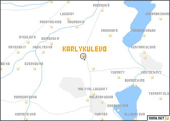 map of Karlykulevo