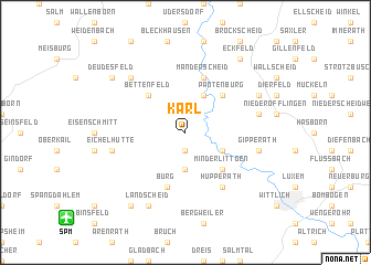 map of Karl