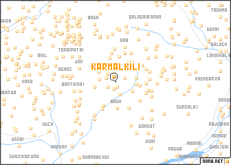 map of Karmal Kili