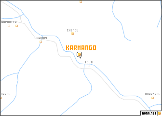 map of Karmango