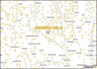 map of Karmang Tarla