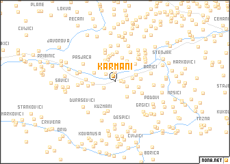 map of Karmani