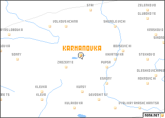 map of Karmanovka