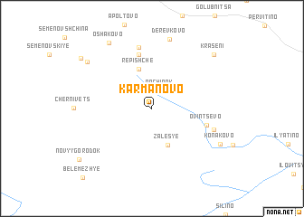 map of Karmanovo