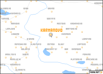 map of Karmanovo