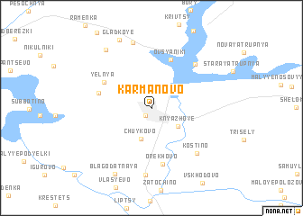 map of Karmanovo