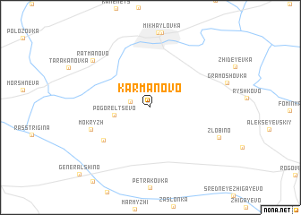 map of Karmanovo