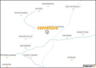 map of Karmanovo