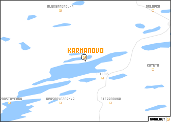 map of Karmanovo