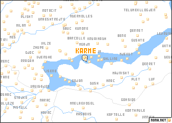map of Karmë