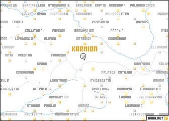 map of Kármion
