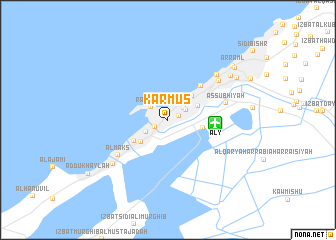 map of Karmūs