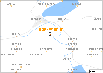 map of Karmyshevo