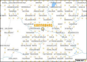 map of Karnabhāg