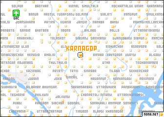 map of Karnagop