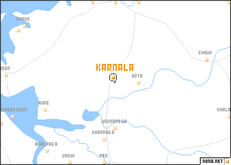 map of Karnāla