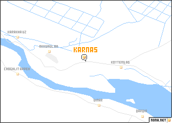 map of Karnas