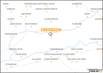 map of Karnaukhi