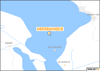 map of Karnaukhovo