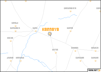 map of Karnaya