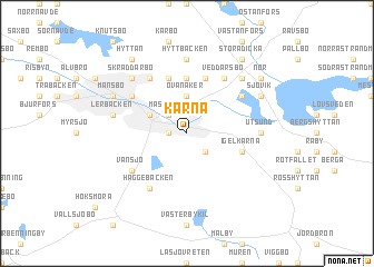 map of Kärna