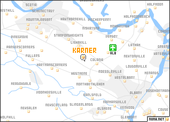 map of Karner