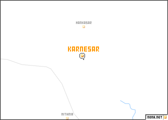 map of Karnesar