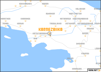 map of Karnezaíika