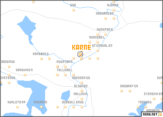 map of Kärne