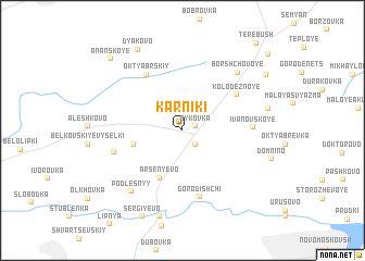 map of Karniki