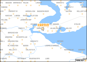 map of Karnin