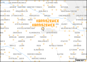 map of Karniszewice