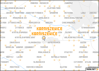 map of Karniszewice