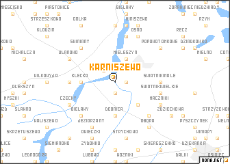 map of Karniszewo