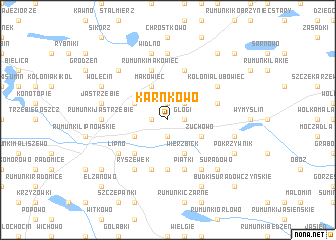 map of Karnkowo