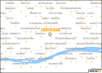 map of Karnkowo