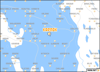 map of Karnok